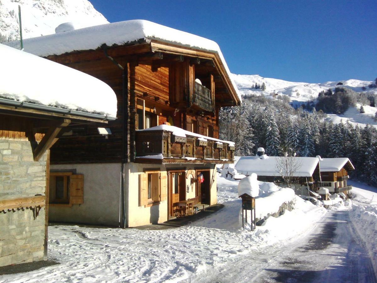 Les Fenetres Du Mont Blanc Lägenhet La Giettaz Exteriör bild